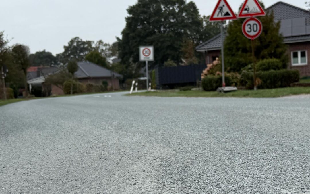 Splittarbeiten in Wilsum stehen kurz vor dem Abschluss