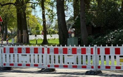 Voraussichtlicher Abschluss der Bauarbeiten an der Dorfstraße am 16 Mai